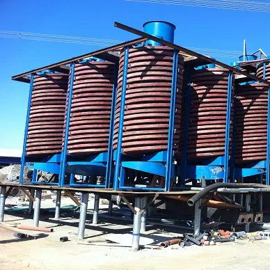 Mesin Pengklasifikasi Spiral Laboratorium Penambangan Tembaga Untuk Dewatering Desliming