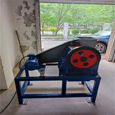 Konsumsi Rendah 300kg/H Lab Jaw Crusher Compact Negative Suspension