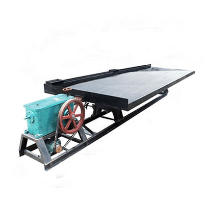 Laboratorium Ferrous Metals Shaking Table Gravity Separator Untuk Koleksi Tailing Mineral